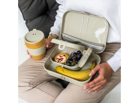 KOZIOL PASCAL READY Lunchbox-Set + Besteck-Set