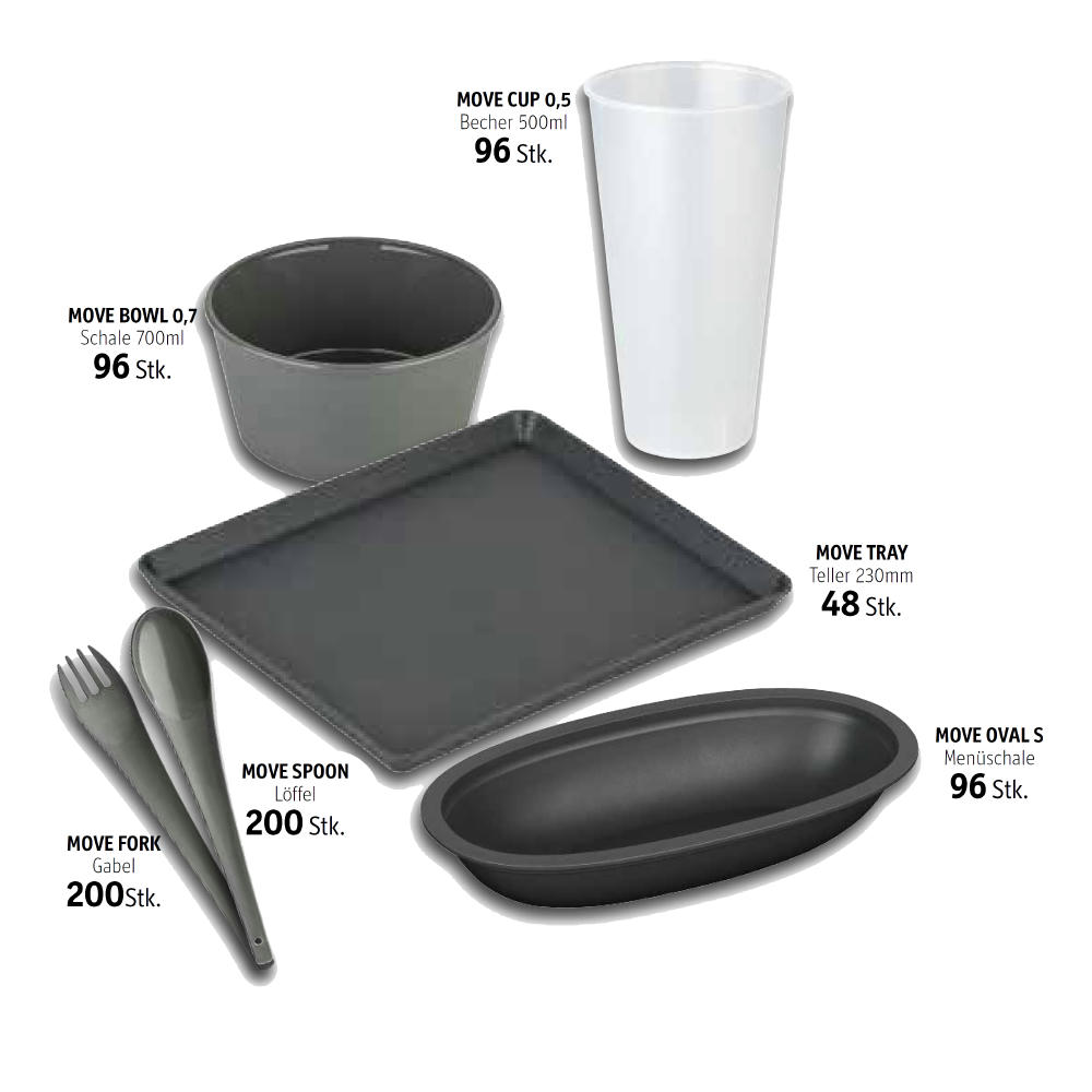 KOZIOL MOVE FESTIVAL BOX Starterset