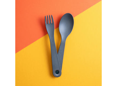 KOZIOL TWIST SNACK Besteck-Set 2-teilig