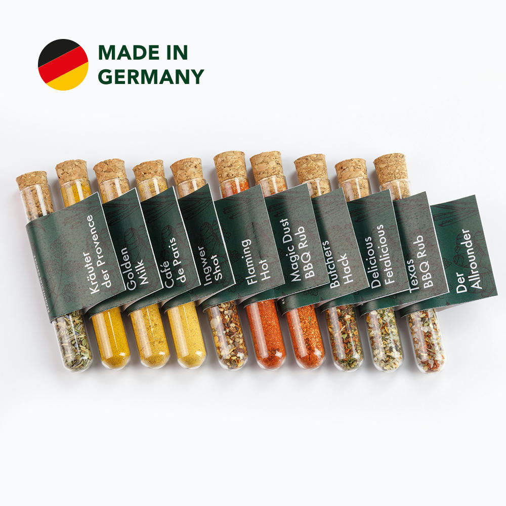 Reagenzglas mit Samenmischung Artenglück