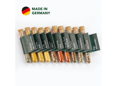 Reagenzglas mit Gewürzmischung