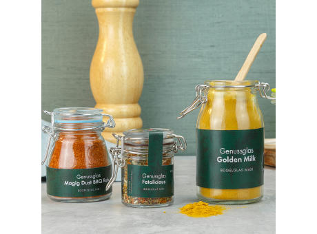 Bügelglas Mini Business