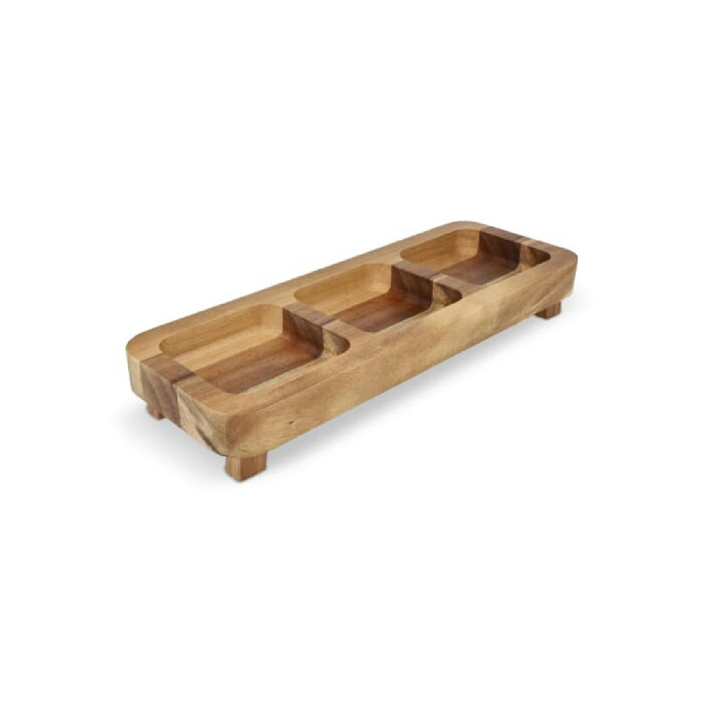 InSideOut Mini-Snacktisch aus Holz, 35cm