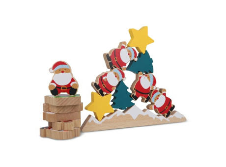 InSideOut FSC Holz Weihnachtsmann Balancierspiel