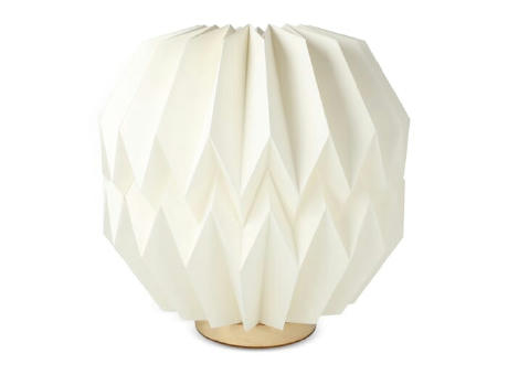 Coollux faltbare, von Origami inspirierte Papier-LED-Lampe Luna 25cm