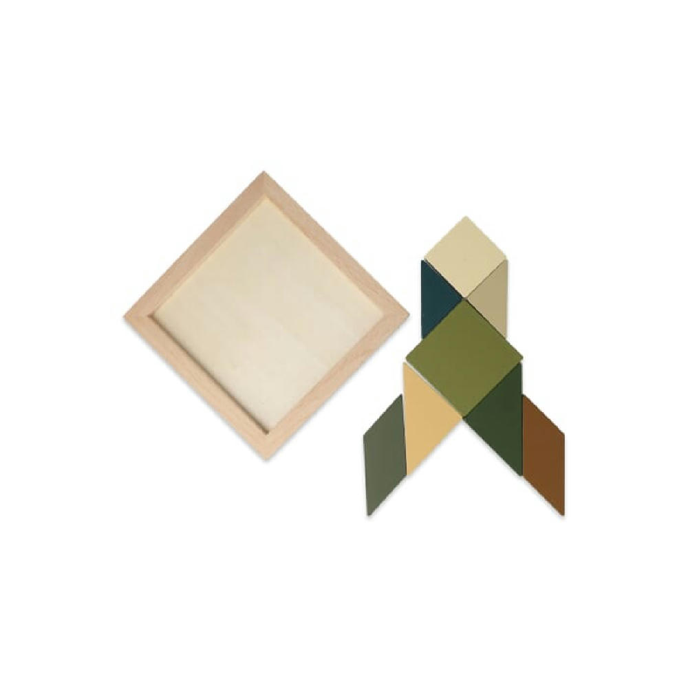 InSideOut FSC Holz-Tangram think iq puzzle