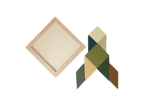 InSideOut FSC Holz-Tangram think iq puzzle