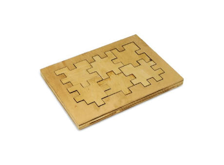 Würfelpuzzle aus Holz