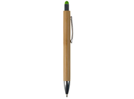 Bambus Kugelschreiber New York mit Touchpen
