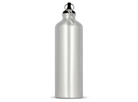 Aluminium Wasserflasche mit Karabiner 750ml