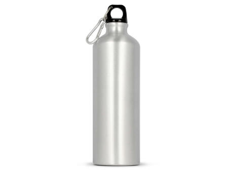 Aluminium Wasserflasche mit Karabiner 750ml