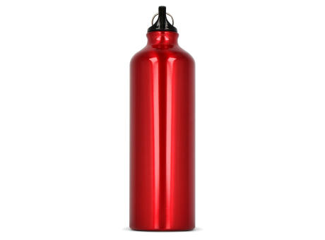 Aluminium Wasserflasche mit Karabiner 750ml