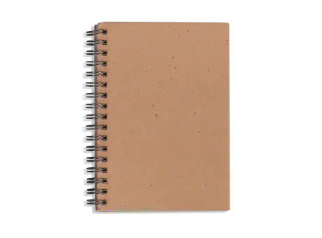 Spiral-Notizbuch aus Saatgutpapier
