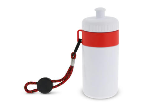 Sportflasche mit Halteschlaufe 500ml