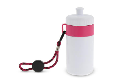 Sportflasche mit Halteschlaufe 500ml