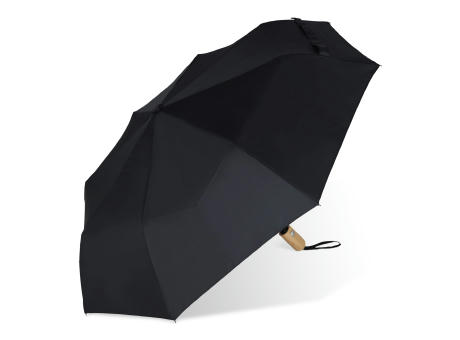 21” faltbarer Regenschirm aus R-PET -Material mit Automatiköffnung