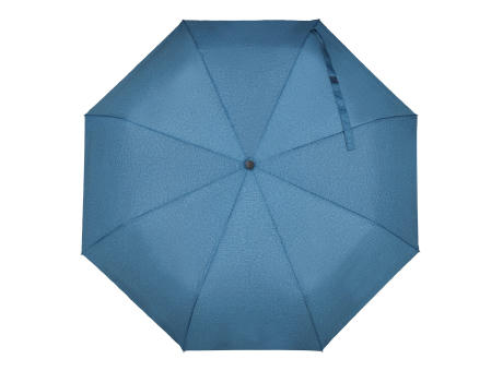 21” faltbarer Regenschirm aus R-PET -Material mit Automatiköffnung