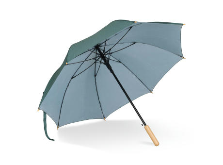 25” Regenschirm aus R-PET-Material mit Automatiköffnung