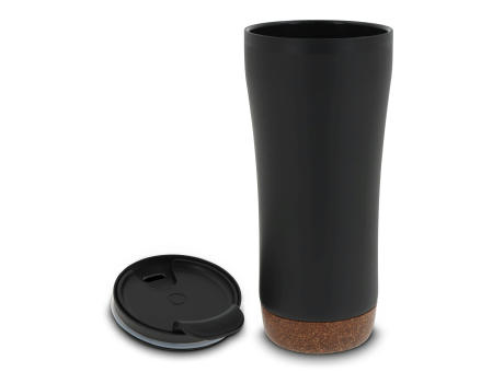 Doppelwandiger Becher mit einem Korkboden 480ml