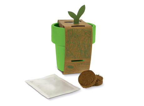 Hot-but-cool Tasse mit Basilikum
