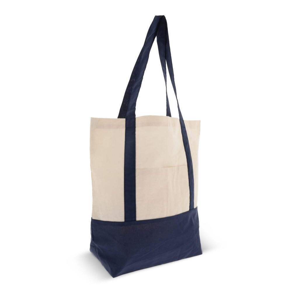 Einkaufstasche aus Baumwolle OEKO-TEX® 140g/m² 40x10x35cm