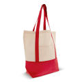 Einkaufstasche aus Baumwolle OEKO-TEX® 140g/m² 40x10x35cm