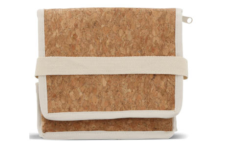Kühltasche mit Korkelementen 22x18x18cm