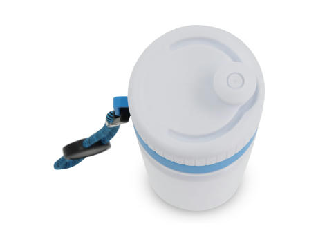 Sportflasche mit Rand und Kordel 750ml