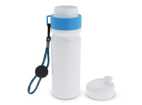 Sportflasche mit Rand und Kordel 750ml