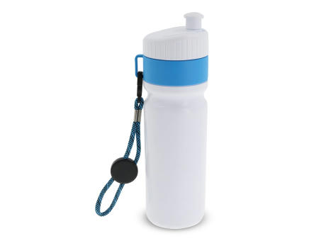 Sportflasche mit Rand und Kordel 750ml