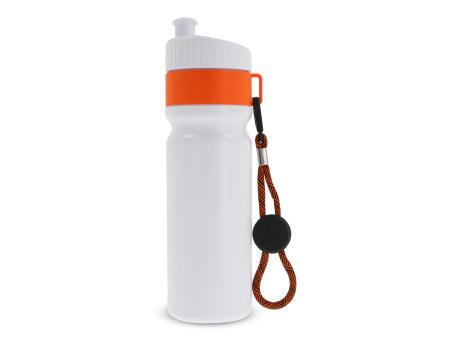 Sportflasche mit Rand und Kordel 750ml