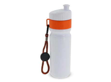 Sportflasche mit Rand und Kordel 750ml