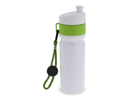 Sportflasche mit Rand und Kordel 750ml