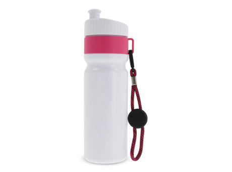 Sportflasche mit Rand und Kordel 750ml