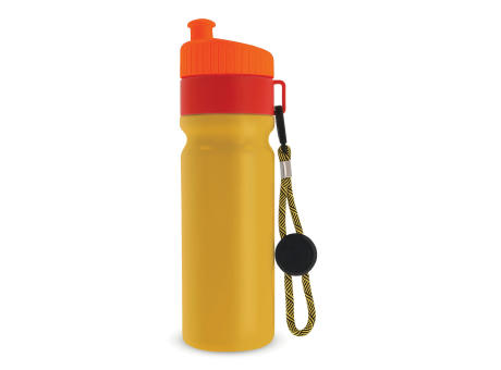 Sportflasche mit Rand und Kordel 750ml