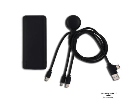 3199 | Xoopar Mr. Bio Powerbank and Cable pack 7000mAh