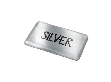 Doming Rechteck 80x25 mm