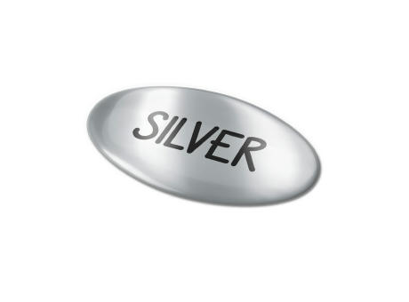 Doming Oval 30x15 mm