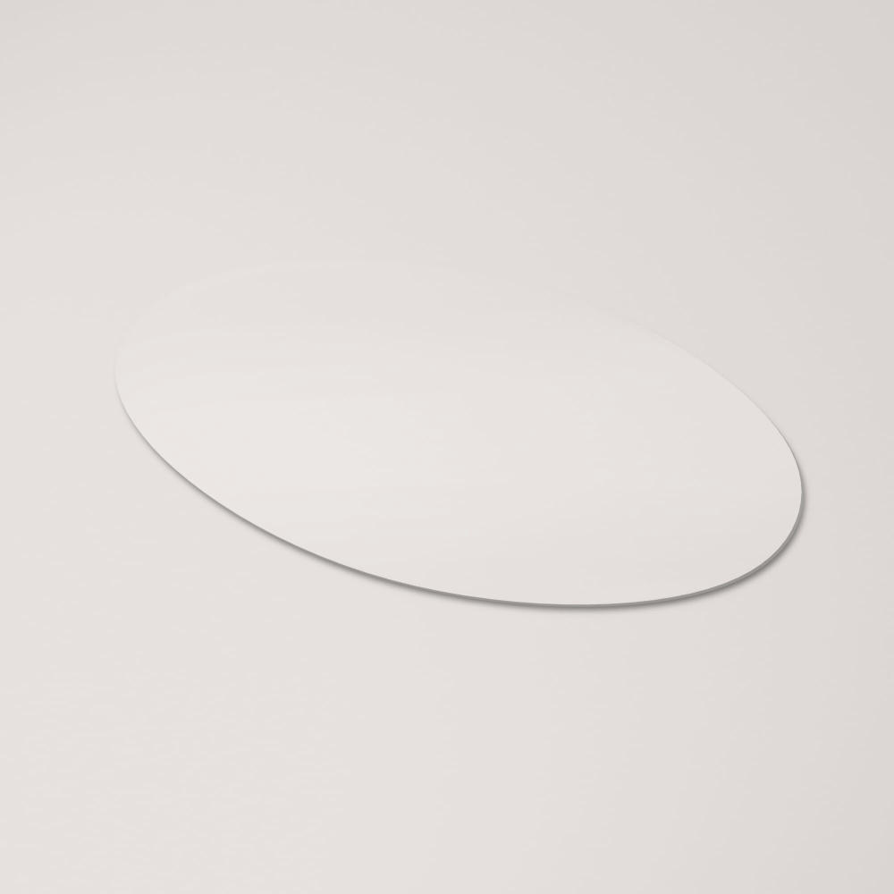 Vinyl Sticker Oval 50x25mm
