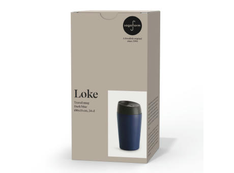 Sagaform Loke Reisebecher Farbe beschichtet 240ml