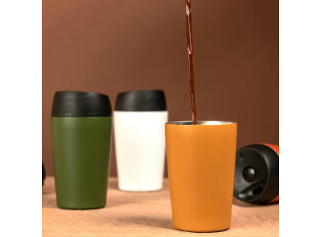 Sagaform Loke Reisebecher Farbe beschichtet 240ml