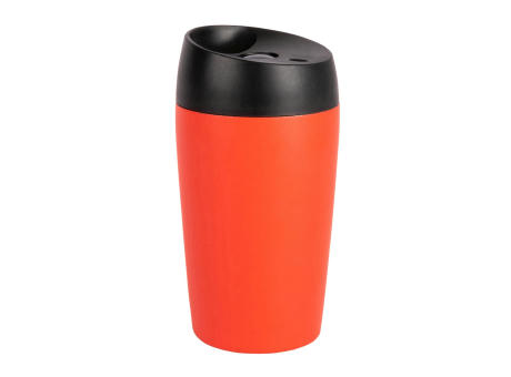 Sagaform Loke Reisebecher mit gummierter Oberfläche 240ml