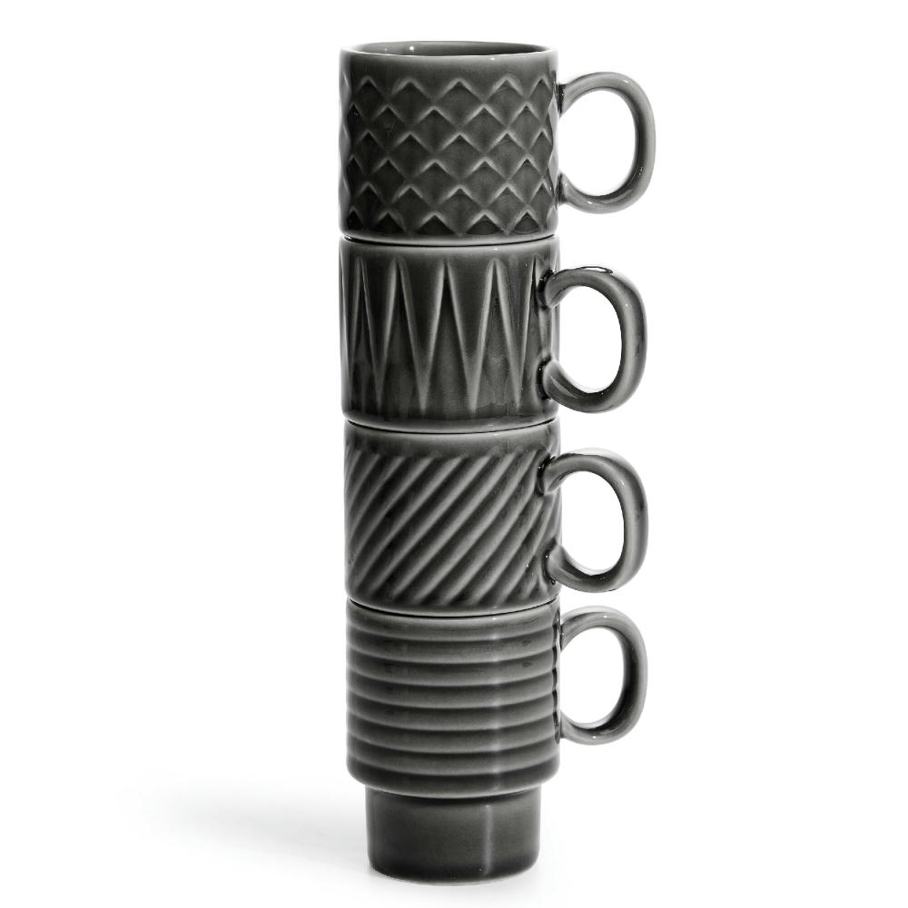 Sagaform Kaffee &amp; Mehr Espressotasse 4-tlg. 100ml