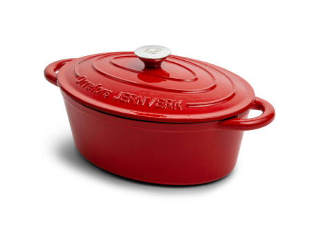 Orrefors Jernverk Emaillierte Ovale Eisenpfanne 3.5L