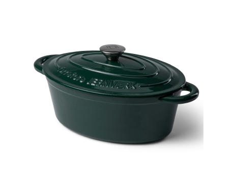 Orrefors Jernverk Emaillierte Ovale Eisenpfanne 3.5L