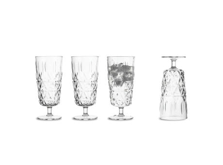 Sagaform Acryl Picknickglas hoch 200ml 4er Set