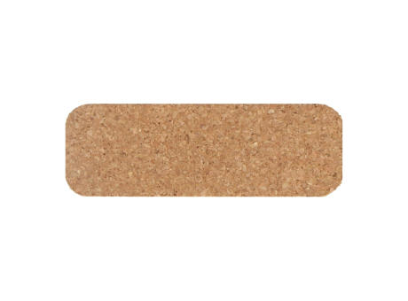 Namensschild Kork mit Anstecknadel