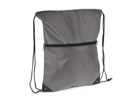 Kordelzugtasche 210T R-PET mit Reißverschluss