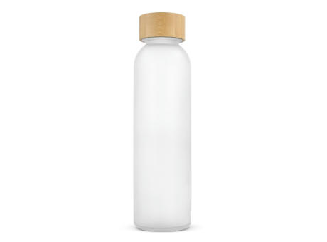 Wasserflasche Glas &amp; Bambus 500ml
