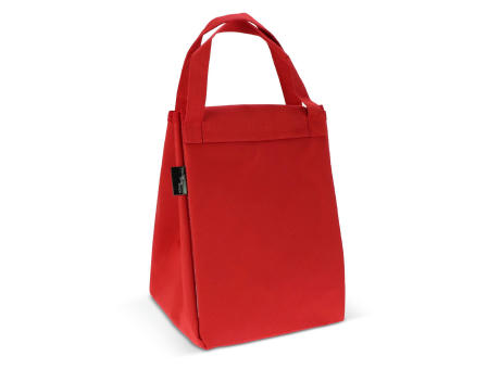 Gefaltete Kühltasche und Picknickmatte